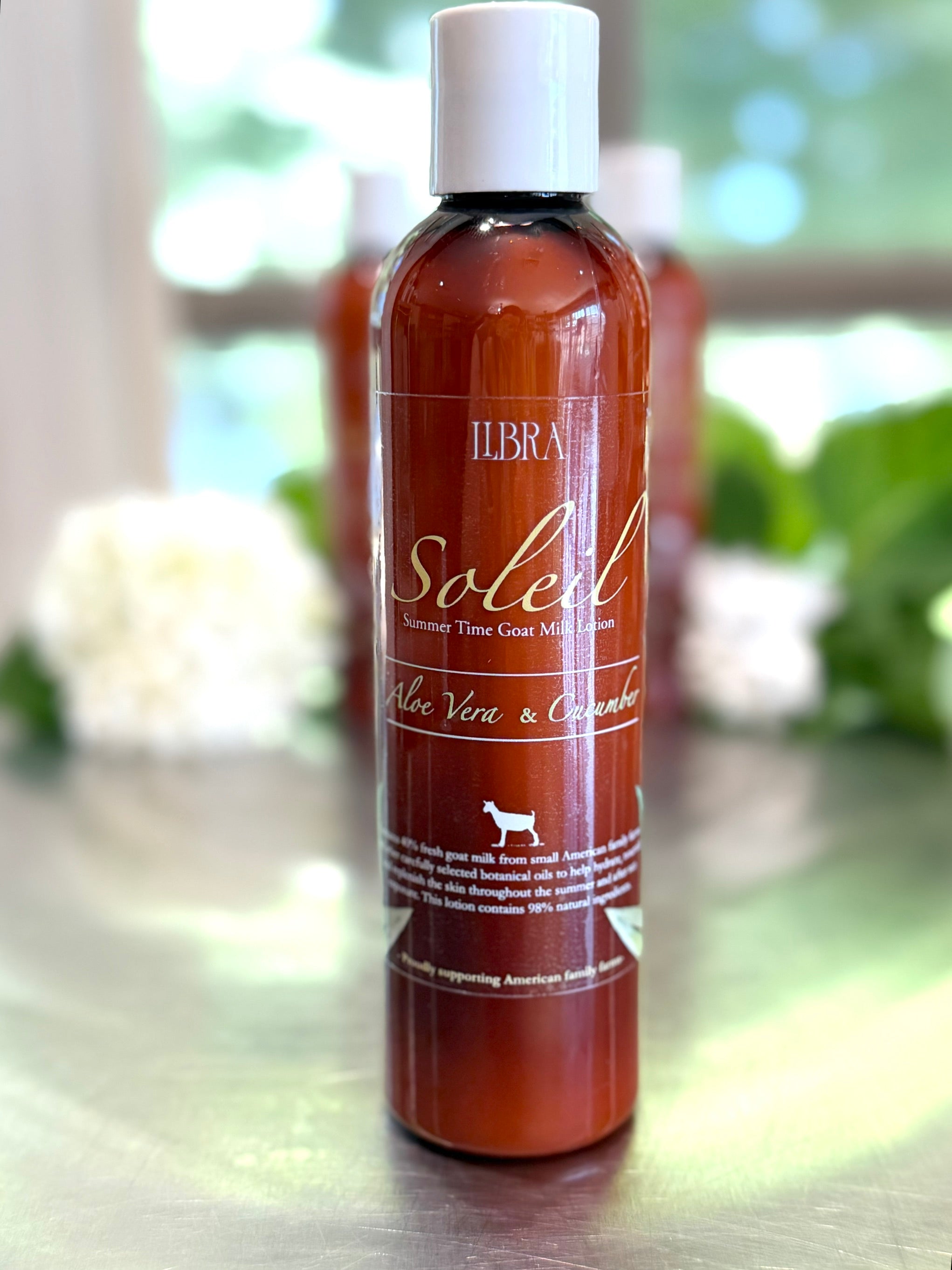 Body Lotion Soleil- Summer Goat Milk Lotion - Hydrate, Nourish & Replenish