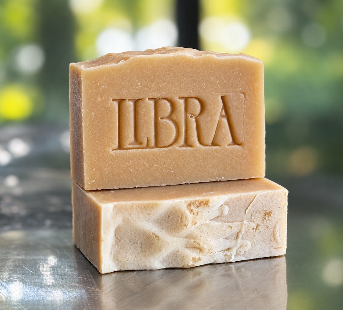 Libra Unscented | Fragrance & Essential Oil Free | Goat Milk Soap - 5.5 oz
