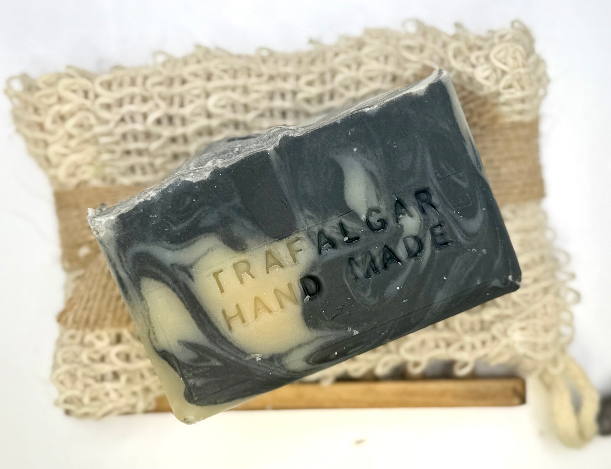 Luxury Goat Milk Soap - Rosemary, Mint & Charcoal
