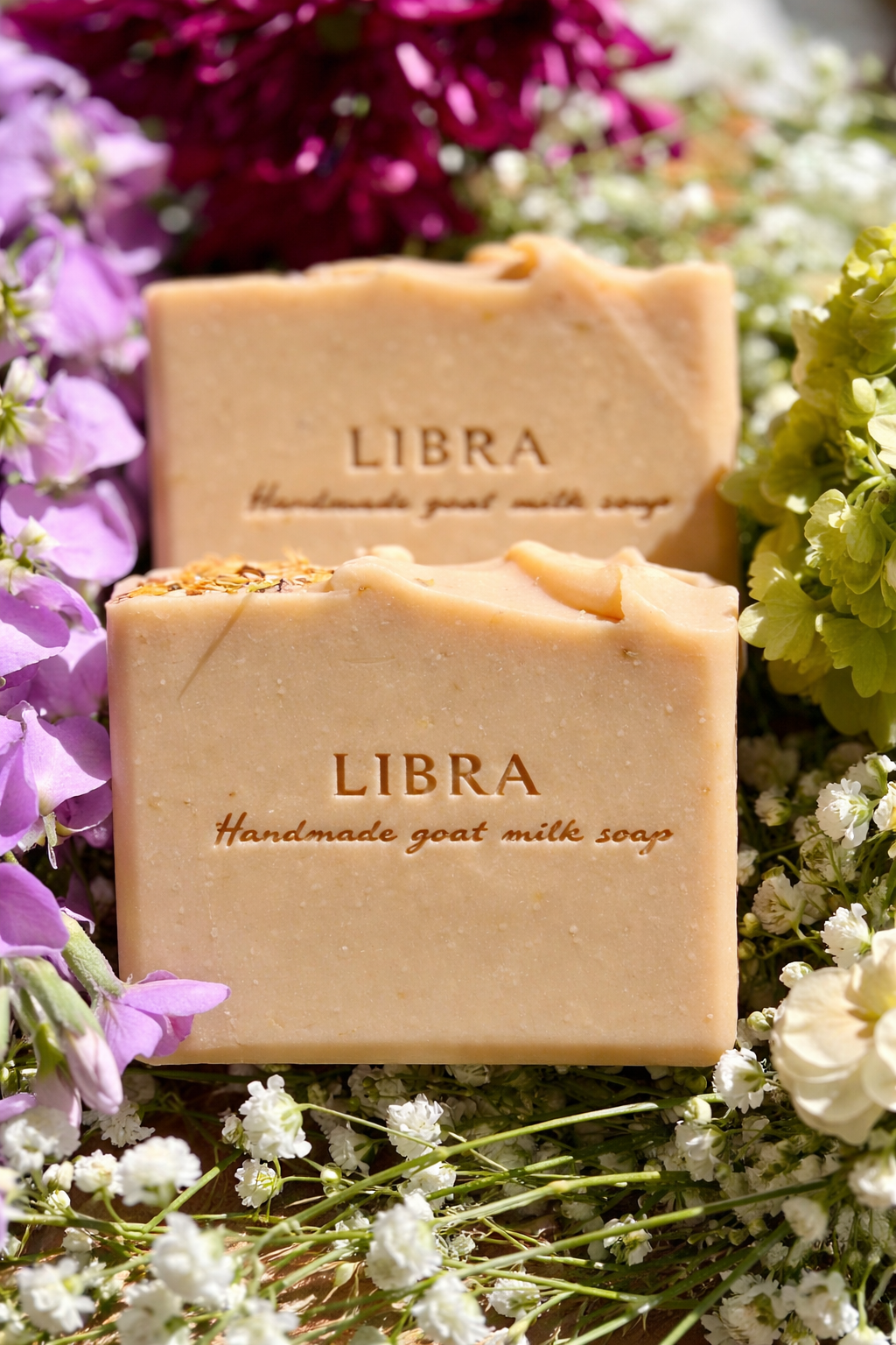 French Goat Milk Soaps - Fleurs de Calendula & Camomille