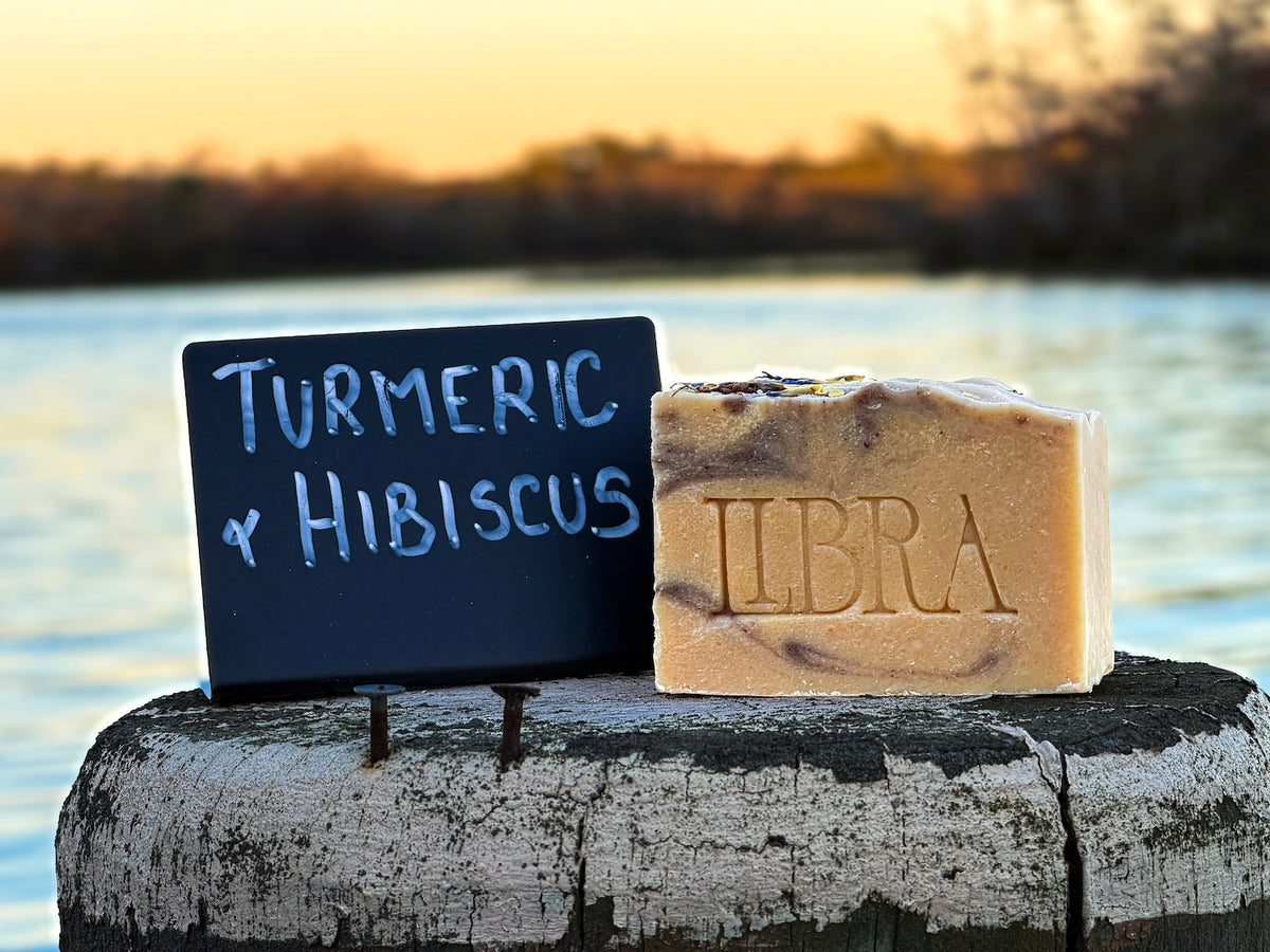 Hibiscus with Turmeric | Goat Milk Soap - 5.5 oz
